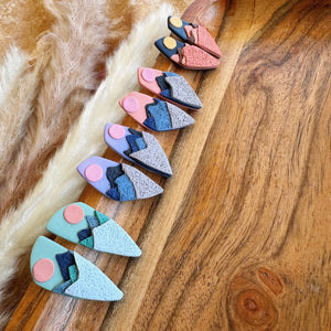 Going To The Sun - Statement Studs